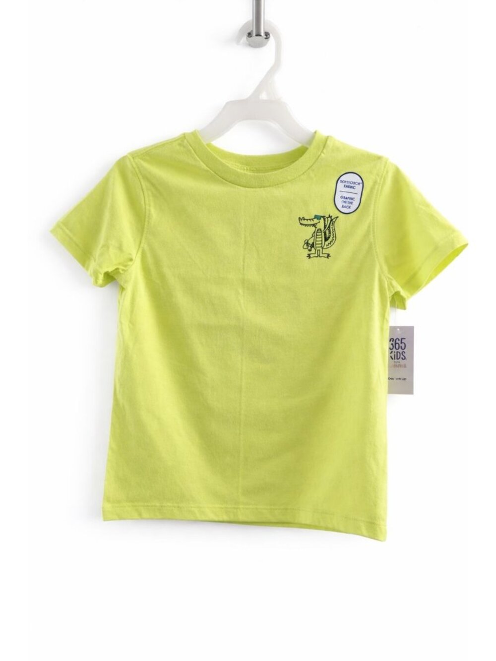 Boys Short Sleeve Graphic Tee – Size 5 – "Later Gator" Alligator Print - NWT
